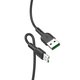USB кабель Hoco X33, USB тип-A, micro-USB тип-B, 100 см, 4 А, черный, VOOC, #6931474709141 Превью 1