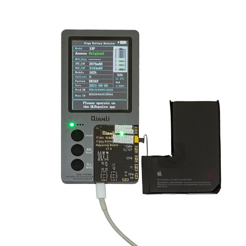 Акумулятор для iPhone 13 Pro, Li-ion, 3,87 B, 3095 мАг, Original (PRC), original IC, #A2656 Прев'ю 1