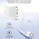 Power bank Baseus Bipow2 Pro, 10000 мАг, 22,5 Вт, білий, Power Delivery (PD), #E0027601 Прев'ю 1