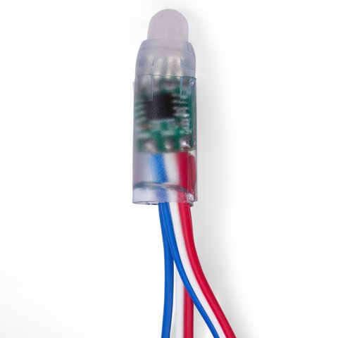LED RGB Pixel Module (50 pcs., WS2811, DC 5 V, 12 mm, IP68) Preview 1