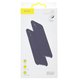 Case Baseus compatible with iPhone XS Max, (dark blue, Super Fiber, plastic) #WIAPIPH65-YP03 Preview 1