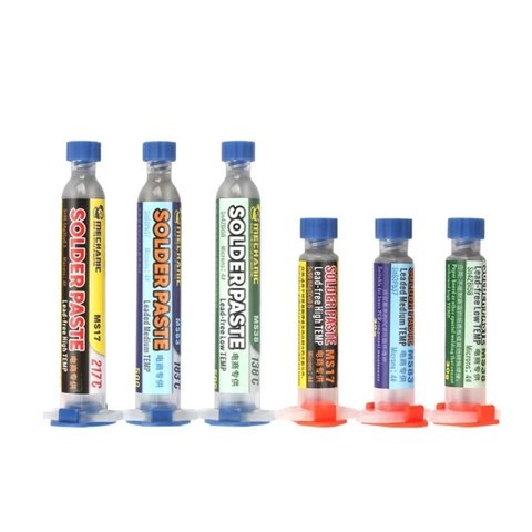 BGA Paste Mechanic MS17, (Sn 96.5%,  Ag 3%, Cu 0.5%, 217 °C, 50 g) Preview 1