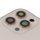 Housing compatible with iPhone 12 Pro Max, (golden, with SIM card holders, with side button, gold) Preview 1