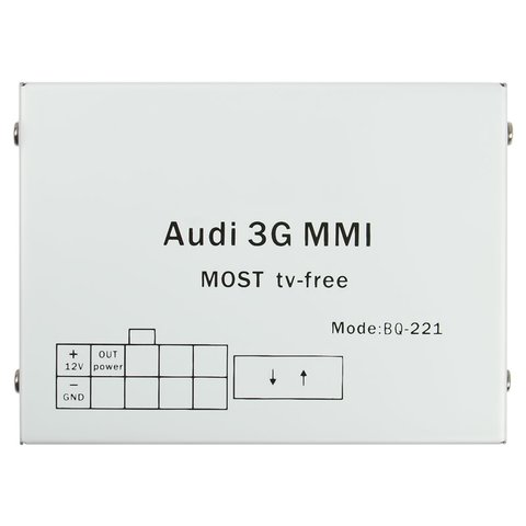 MOST Video Interface for Audi MMI 3G+  with TV/Video in Motion Module Preview 5