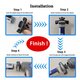 Universal Gun Liangwei Kadaben D3 , (50 ml, 30 ml, 10 ml, pneumatic, automatic ) Preview 4