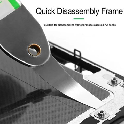 Herramienta para levantar pantalla, cristal táctil RELIFE  RL-060A, espátula metálica Vista previa  2