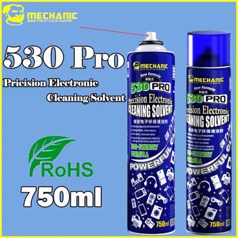Limpiador Mechanic 530 PRO, para limpiar placas, 750 ml, antiestático Vista previa  1