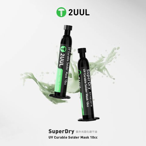 Máscara de soldadura 2UUL SC55, negra, 10 ml, UV Vista previa  2