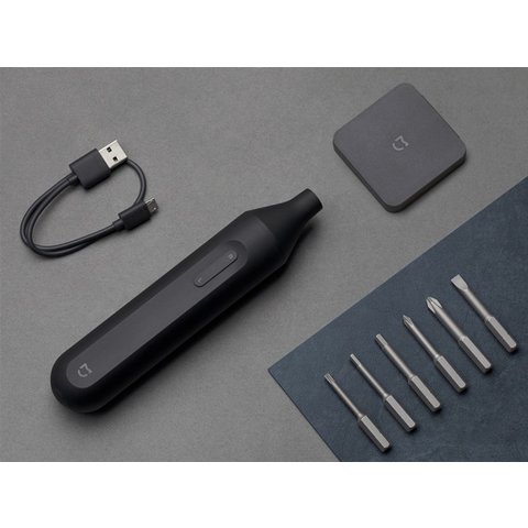 Електрична викрутка Xiaomi Mi Home (Mijia) Electric Screwdriver Black 6 в 1 Прев'ю 8