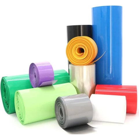 Термозбіжна трубка, 1 м, 350 мм, синя Прев'ю 1