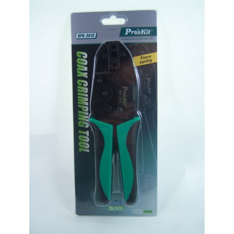 Кримпер Pro'sKit 8PK-301C для коаксіального кабелю Прев'ю 1