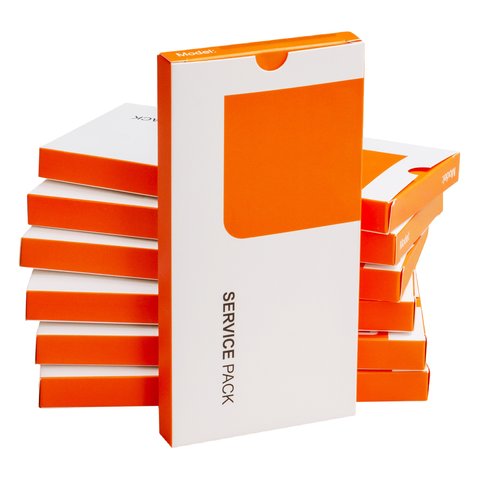 Дисплей для Samsung A075 Galaxy A07 4G, чорний, без рамки, (Box) Прев'ю 1