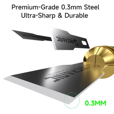 Лезвие скальпеля Mechanic FS-51,  для микросхем, 10 шт. Превью 2