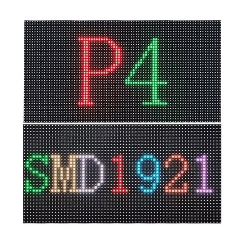 LED-модуль для рекламних екранів Hoozoe RGB-SMD1921 (p4, 320 × 160 мм, 80 × 40 точок, ІР65, 4500 нт) Прев'ю 3