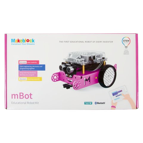 Robot Kit Makeblock mBot v1.1 Bluetooth Version (pink) Preview 4